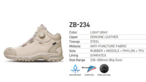giày bảo hộ Ziben 234
