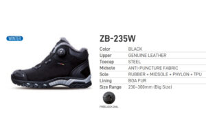 giày bảo hộ Ziben 235W